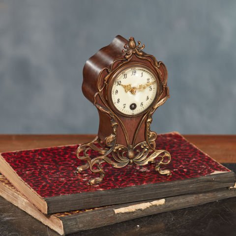 Art Nouveau Style Clock