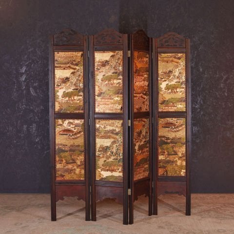 4 Panel Far East Screen