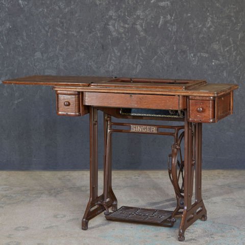 Singer Sewing Table and Machine