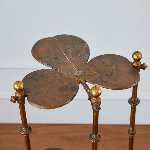 Brass Cast Flowerpot