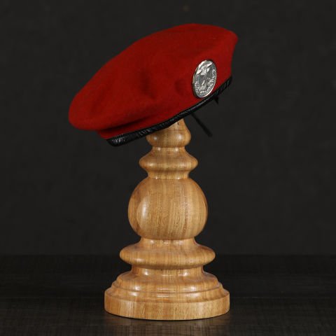 German Red Beret Soldier Cap
