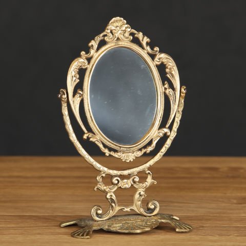 Brass Leg Mirror
