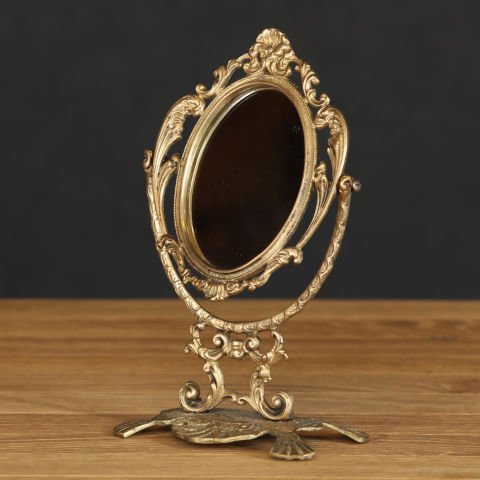 Brass Leg Mirror