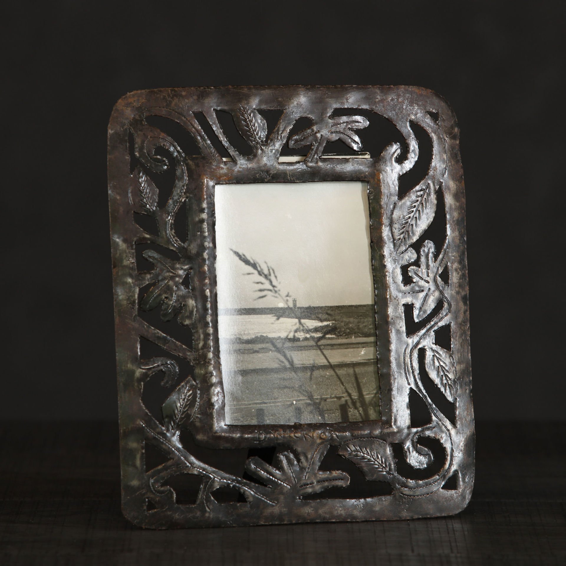 Floral Metal Frame