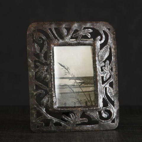 Floral Metal Frame