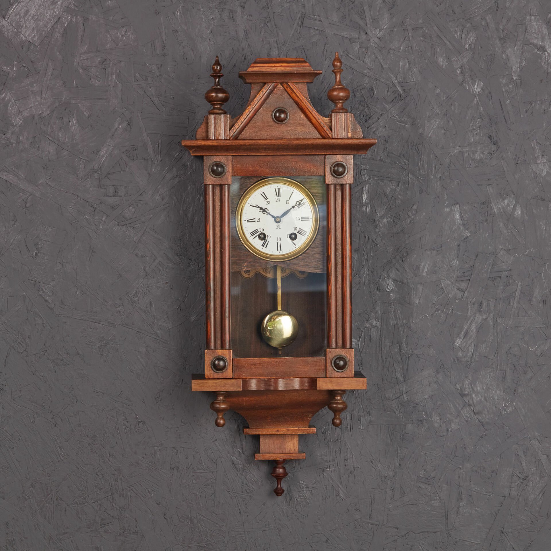 Oak Wall Clock