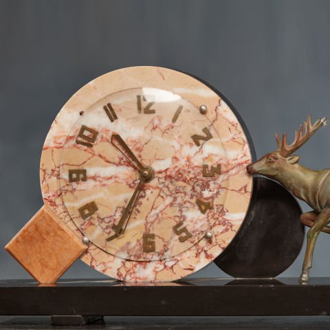 Geyikli Art Deco Saat