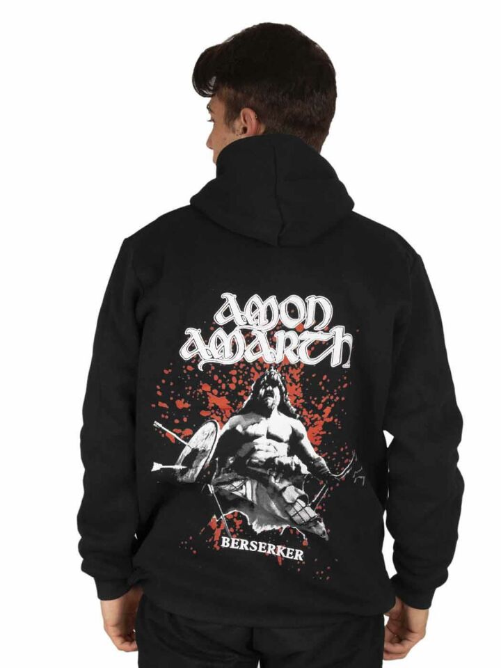 Amon Amarth Berserker Sweatshirt Hoodie HOOD E