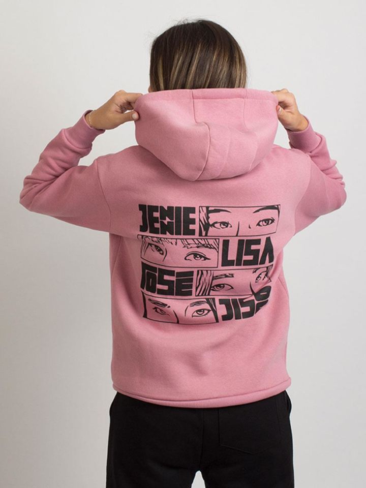 Black Pink Müzik Sweatshirt Hoodie 8629