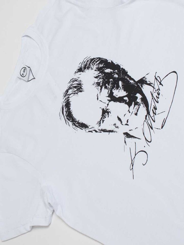 Mustafa Kemal Atatürk Portre İmza Çocuk Tişört
