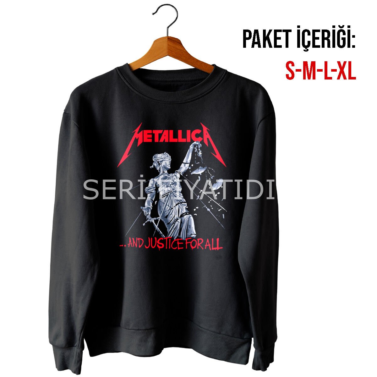 Metallica Unısex Sweatshirt