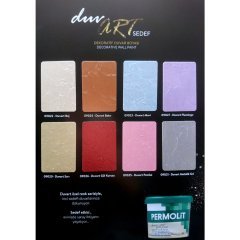 Permolit Duvart Sedef Dekoratif Duvar Boyası