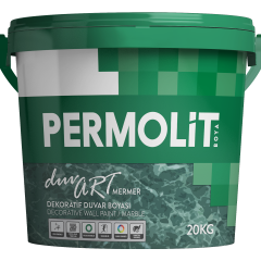 Permolit Duvart Mermer Dekoratif Duvar Boyası 20 Kg