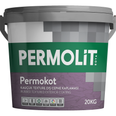 Permolit Permokot Kauçuk Texture Dış Cephe Kaplaması 20 kg