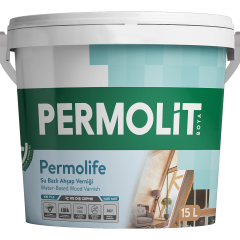 Permolit Permolife Su Bazlı Ahşap Verniği