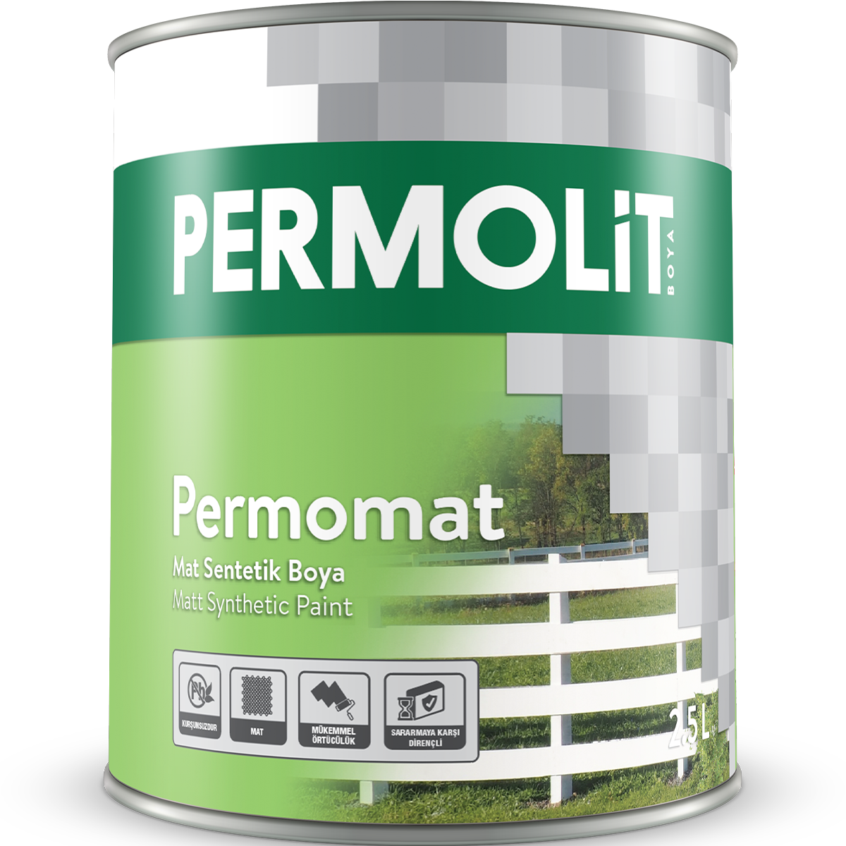 Permolit Permomat Mat Sentetik Boya