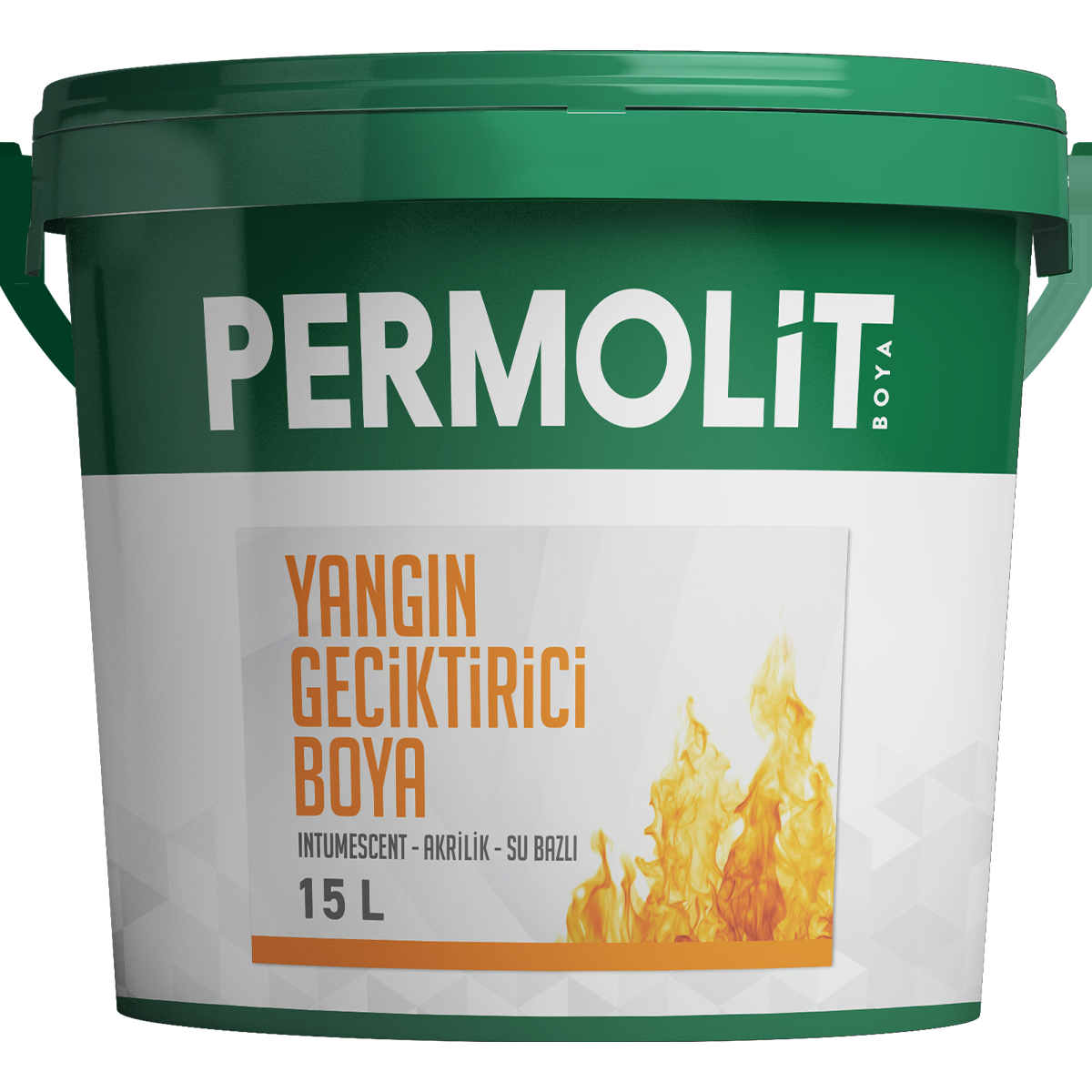 Permolit Su Bazlı Yangın Geciktirici Boya 15 Lt