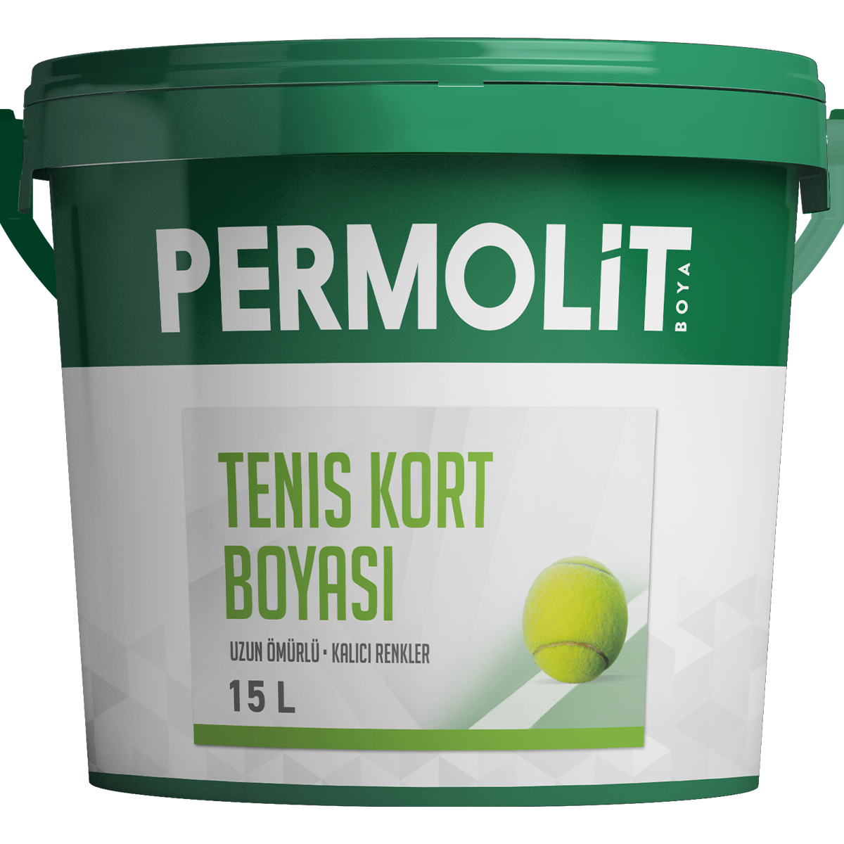 Permolit Tenis Kort Boyası Su Bazlı 15 Lt