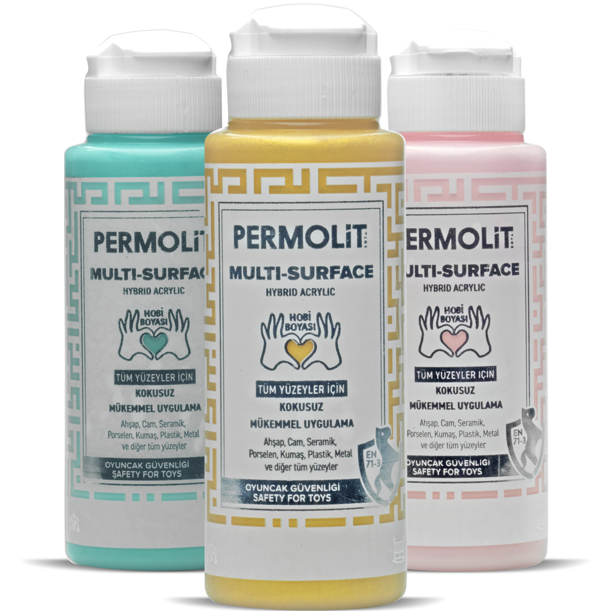 Permolit Multi Surface Akrilik Boya 120 ml.