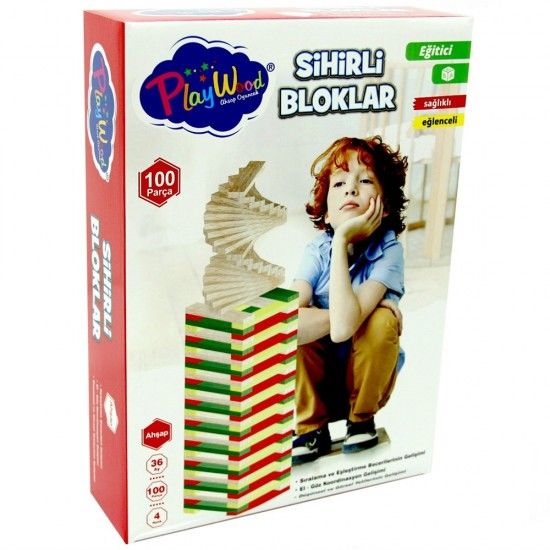 Onyıl Play Wood Ahşap Sihirli Bloklar