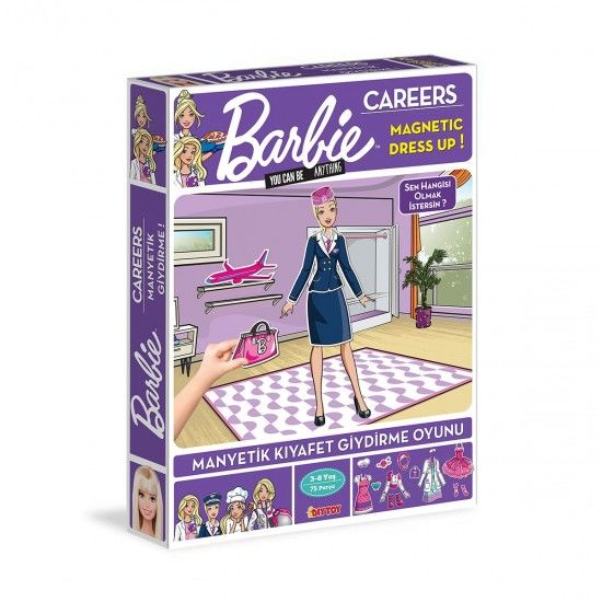Diytoy Barbie Manyetik Giyindirme Oyunu