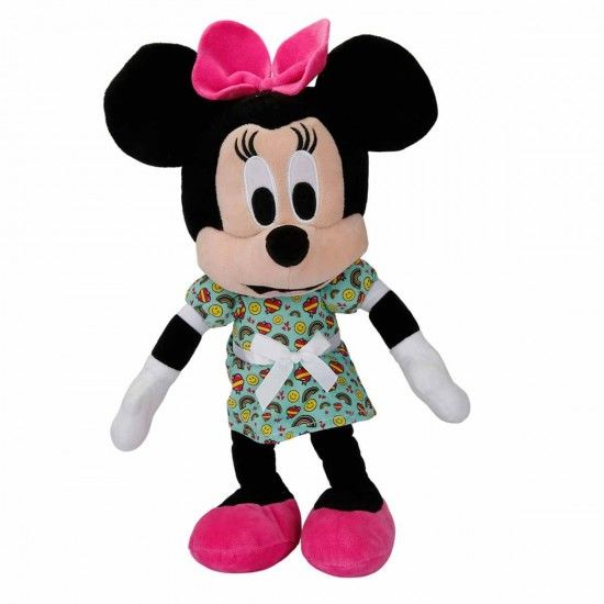 Sunman Mickey Mouse Minnie Rainbow 30Cm Peluş