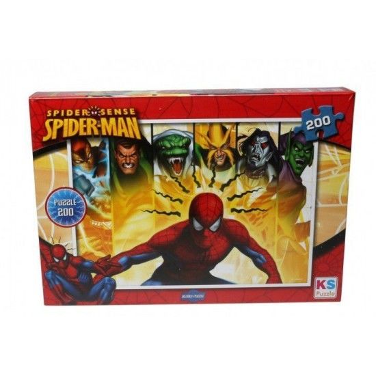 Ks Games Spider-Man Puzzle 34x48 200 Parça Spı 113