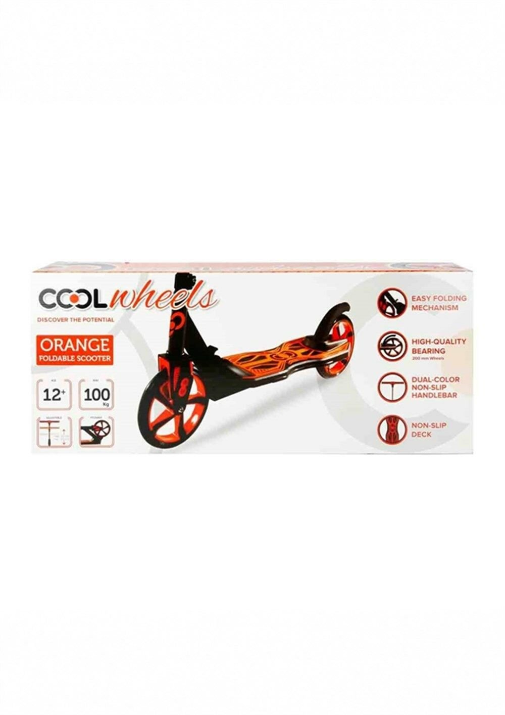 Furkan Cool Wheels 2 Tekerlekli Katlanabilir Scooter