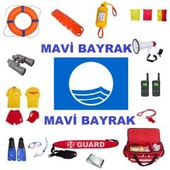 MAVİ BAYRAK CANKURTARAN MALZEME SET