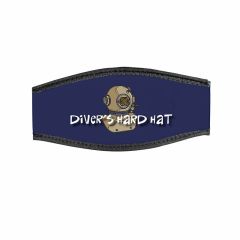 BESTDIVERS Maske Arkalığı DIVER'S HARD HAT Neopren, Velkrolu