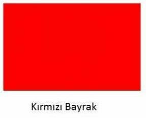 Cankurtaran Bayrak - Kırmızı