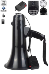 Cankurtaran Megafon - Mayklı- Şarjlı- 120 watt