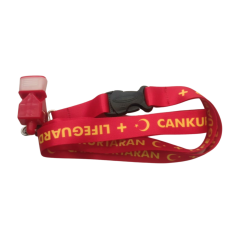 Cankurtaran Lüx Kırmızı Düdük +Askı