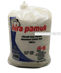 Hira-Hidrofil Pamuk 1 kg-Bermed Sağlık