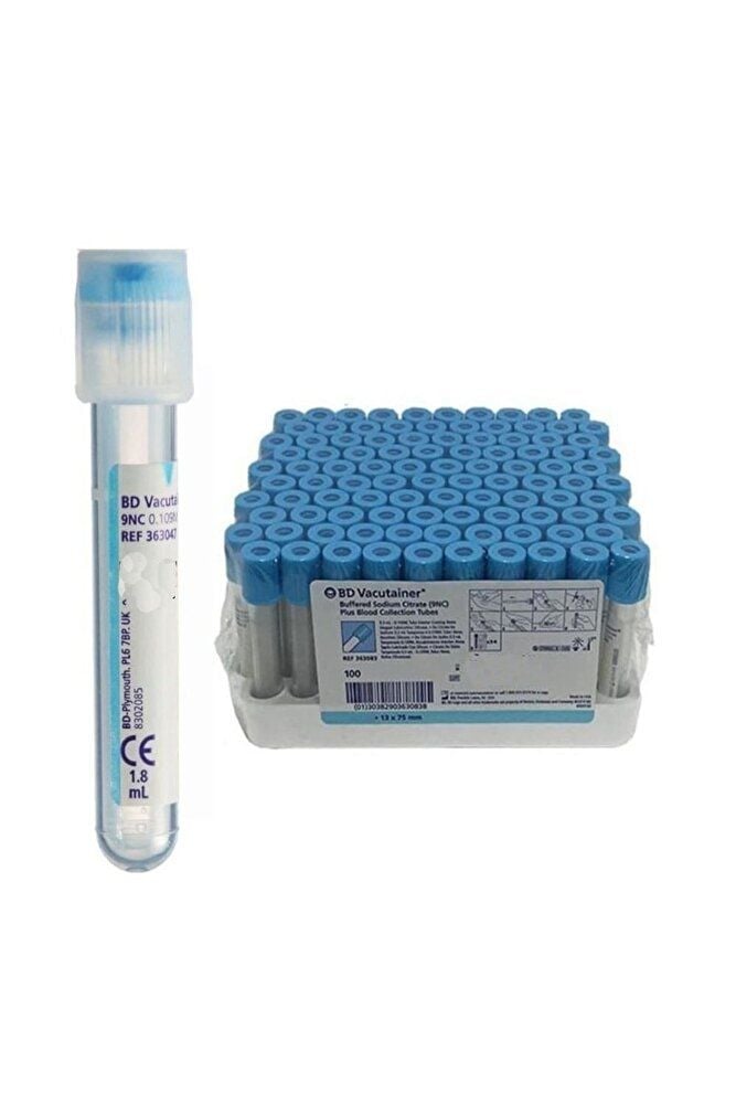 BD Vacutainer 363048 9nc 0.109m Buffered Trisodium Citrate 100 Adet