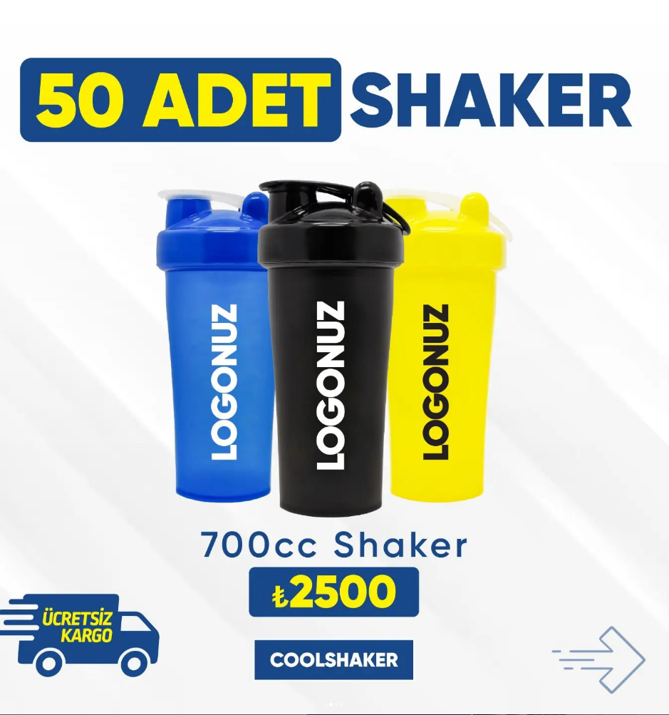 COOL Shaker 700 Ml (50 Adet)