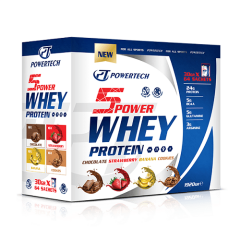 Powertech 5Power Whey Protein 30Gr X 72 Saşe Mix 2160 Gr