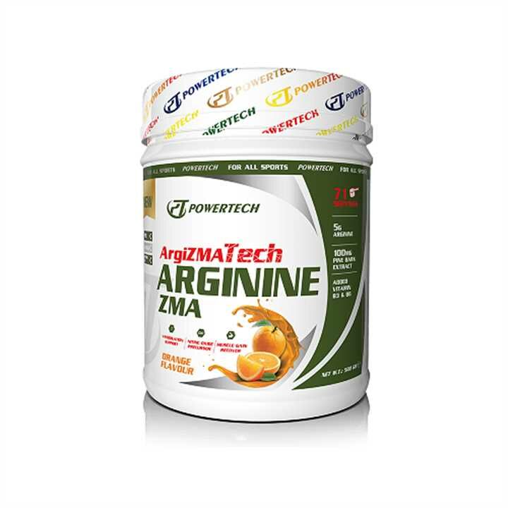 Powertech Argizmatech Arginine + ZMA 500 Gr Portakal