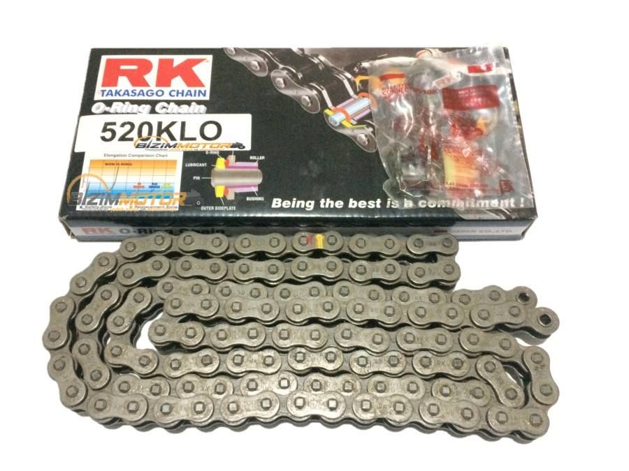 Kawasaki KLR 250 Oringli Teker Zinciri Rk-Klo