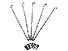 CuB Model 160 x 4 mm Burgulu Nikel Jant Teli 36lı