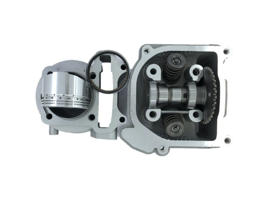 Scooter 50/80 İçin 50mm Modifiye Silindir Kapak Takımı