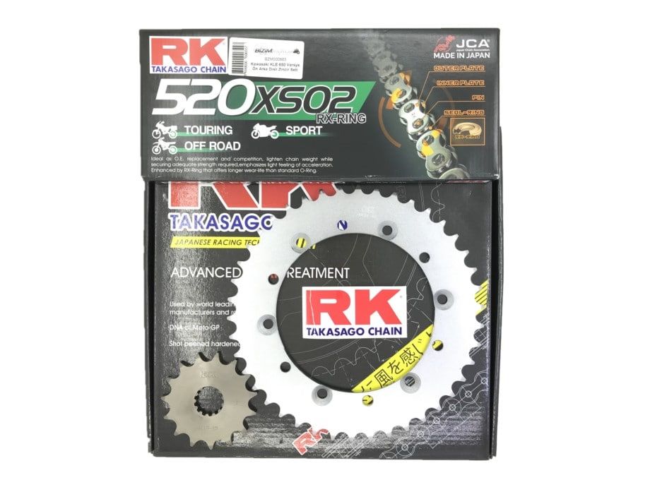 Kle 650 Versys X-Ring Zincir Ön Arka Dişli Seti