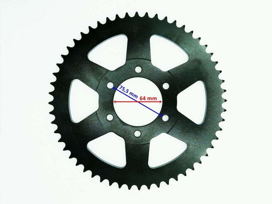 RAMZEY GY 200 CROSS ARKA DİŞLİ 56T