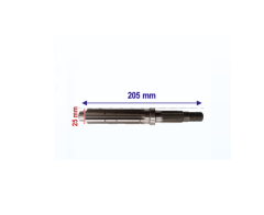 ATV ARKA ÇIKIŞ MİLİ 6 kanallı UZUN 25 mm