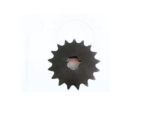 ATV ÖN DİŞLİ 530-17T İÇ 25 mm 6 TIRNAK ÖM