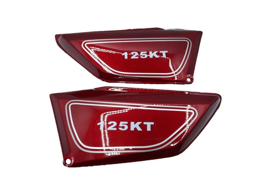 Mondial KT 125 Sağ Sol Yan Kapak Takımı Kırmızı