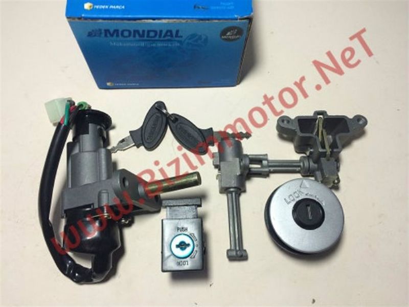 Mondial MT 125 Kontak Kilit Seti Orjinal