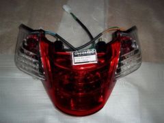 HONDA CBF 150 ARKA STOP KOMPLE BEYAZ CAMLI