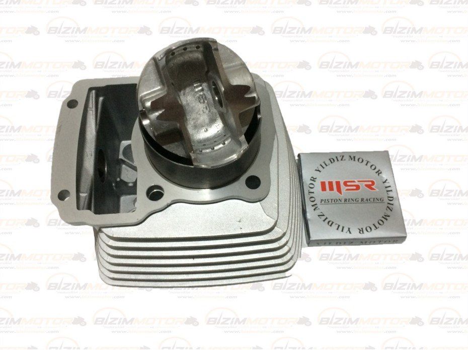 CG 225 SİLİNDİR KOMPLE 65.5 MM 79.40 BOY KISA PİSTON