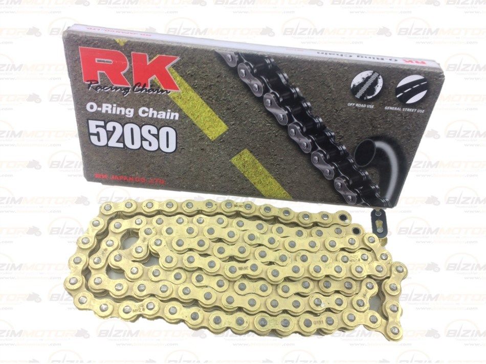 Rk Mxz 520 112L Gold Teker Zinciri